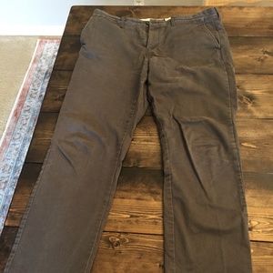 J CREW 770 Straight Chino Gray